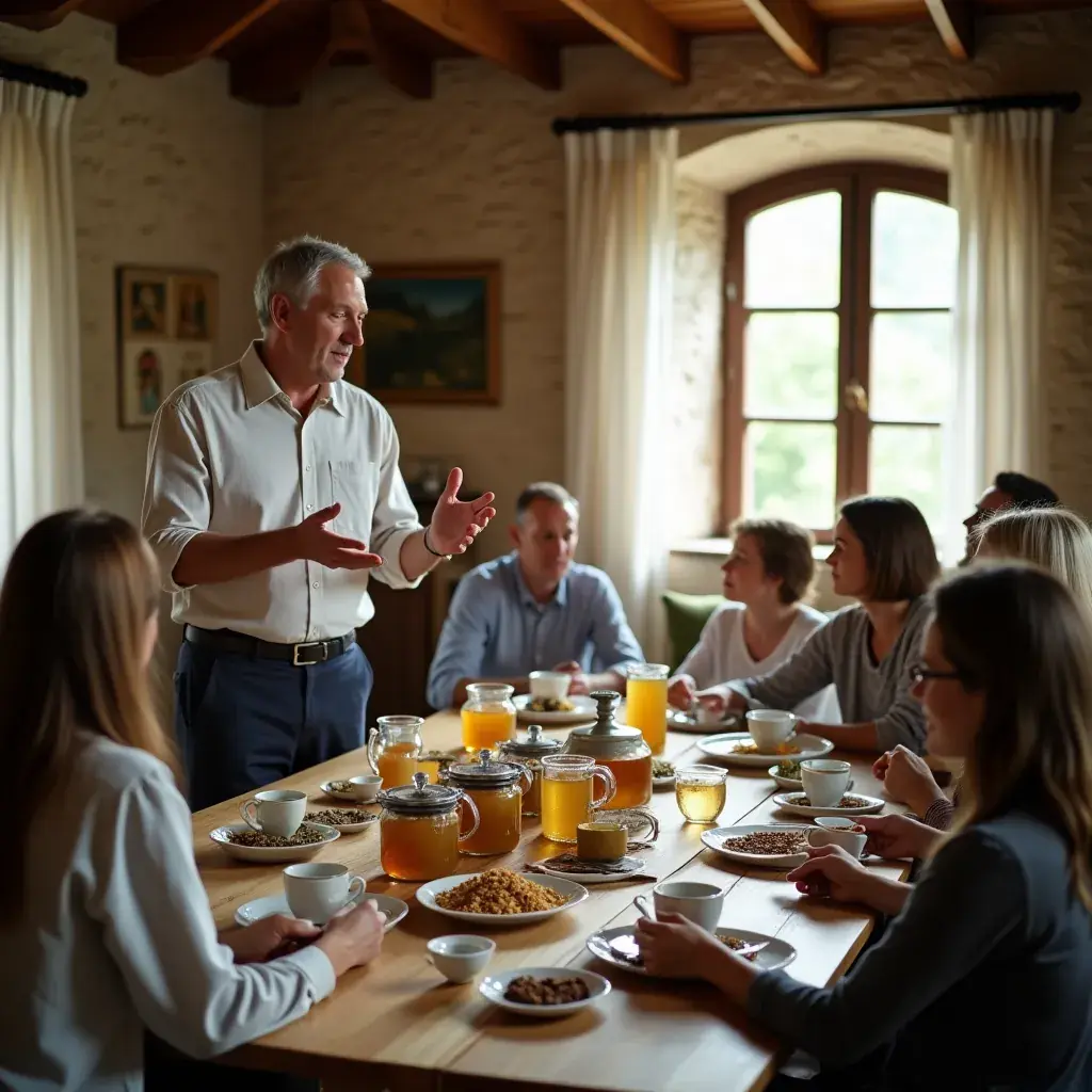 Professional business solutions illustration